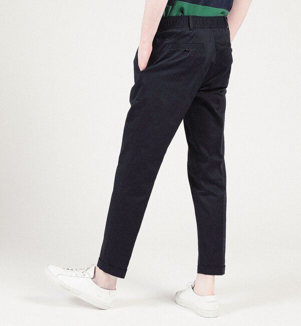 TOMORROWLAND MENS「コットンポリウレタン バックシャーリングスリムテーパードパンツ」|その他|