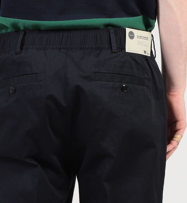 TOMORROWLAND MENS「コットンポリウレタン バックシャーリングスリムテーパードパンツ」|その他|