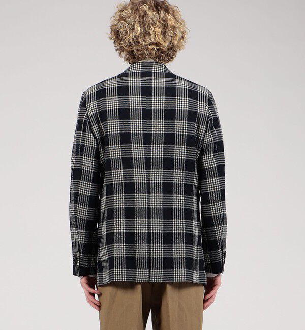 TOMORROWLAND MENS「ウールサッカー シングルブレステッド2Bジャケット Angelico」|テーラードジャケット|