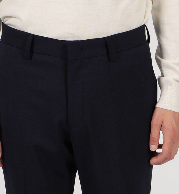 TOMORROWLAND MENS「ウールポリエステルギャバジン スリムスラックス」|スラックス|