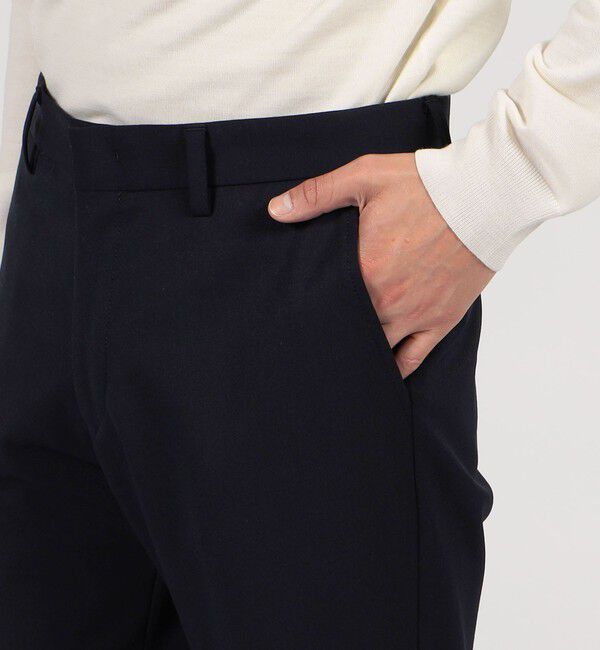 TOMORROWLAND MENS「ウールポリエステルギャバジン スリムスラックス」|スラックス|