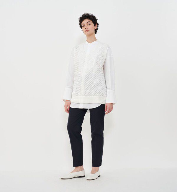 GALERIE VIE「コットンブロード ブザムシャツ」|シャツ・ブラウス|