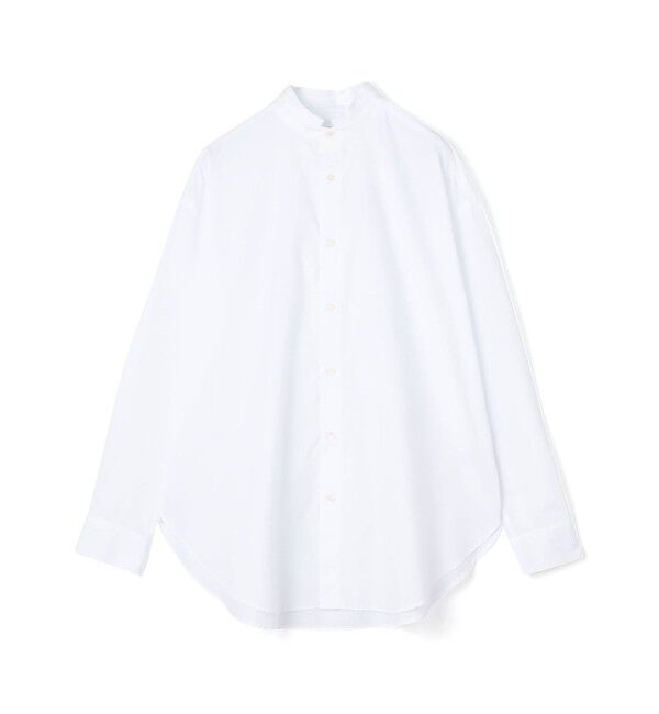 GALERIE VIE「コットンブロード スタンドカラーシャツ」|シャツ・ブラウス|11 ホワイト