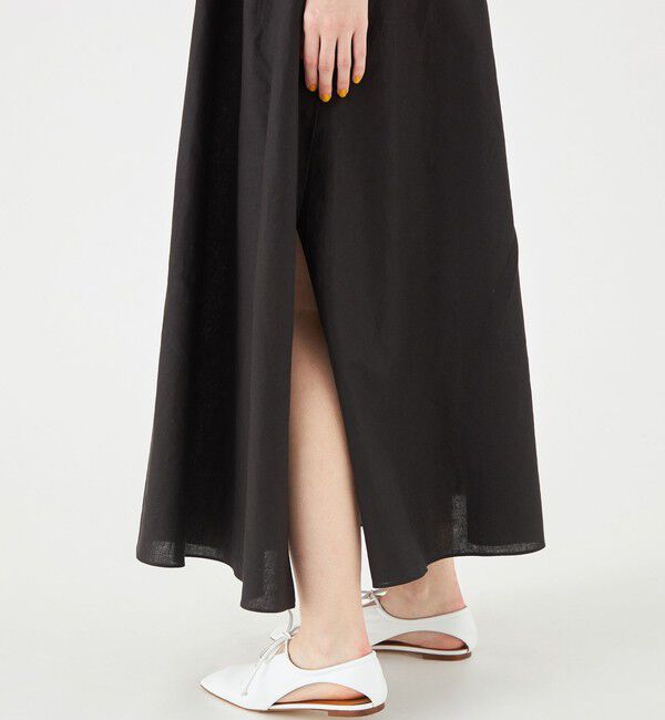 MACPHEE「レイヤードクロシェ ホルターネックワンピース」|ワンピース|