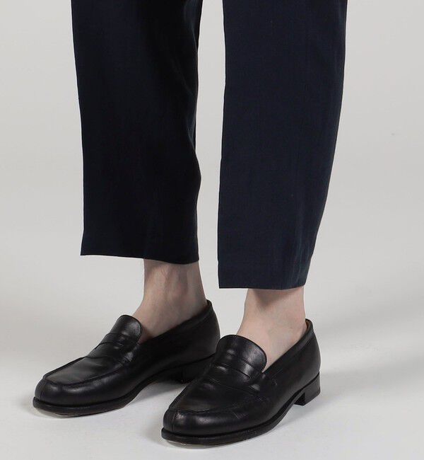 TOMORROWLAND MENS「ベルジャンリネン ワイドテーパードイージーパンツ」|その他|