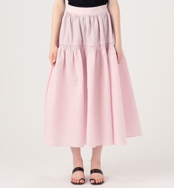 TOMORROWLAND BUYING WEAR「【別注】TEIJA ティアードスカート」|フレア|