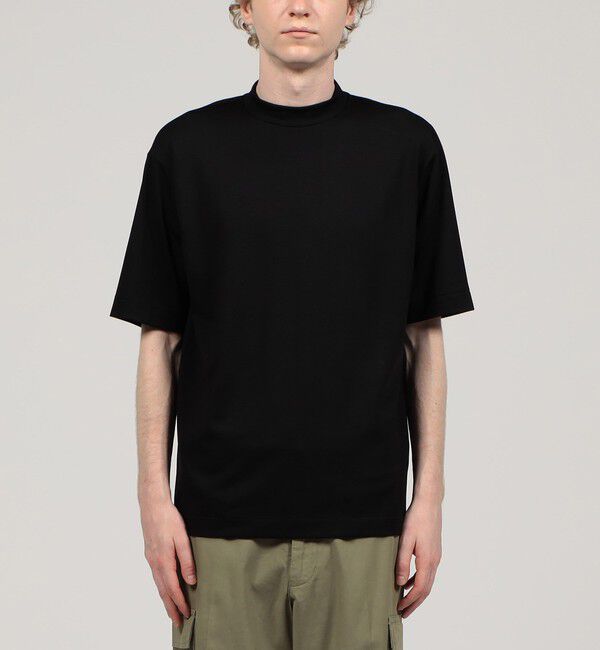 TOMORROWLAND MENS「ウールポリエステル モックネックプルオーバー」|Tシャツ・カットソー|