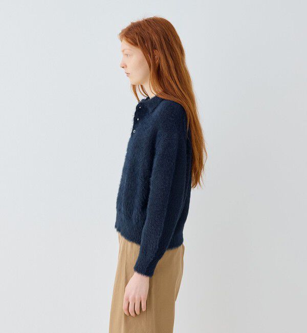 GALERIE VIE「ラパン ポロカラープルオーバー」|ニット・セーター|