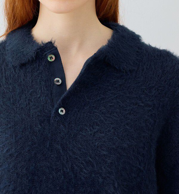 GALERIE VIE「ラパン ポロカラープルオーバー」|ニット・セーター|