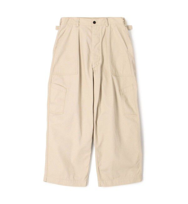 GALERIE VIE「ドライカツラギ メカニックパンツ」|チノ|41 ライトベージュ