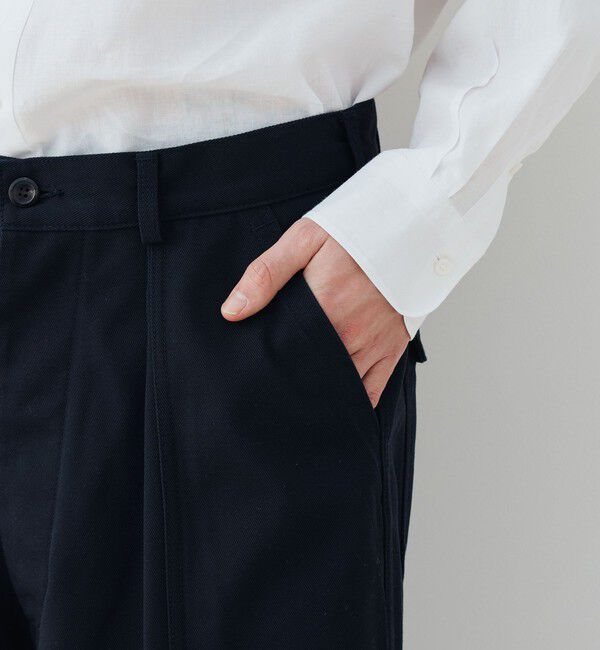 GALERIE VIE「ドライカツラギ メカニックパンツ」|チノ|