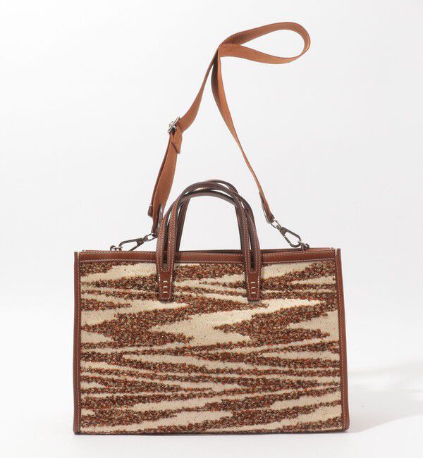 TOMORROWLAND GOODS「A VACATION BREAD M ZEBRA バッグ」|トートバッグ|