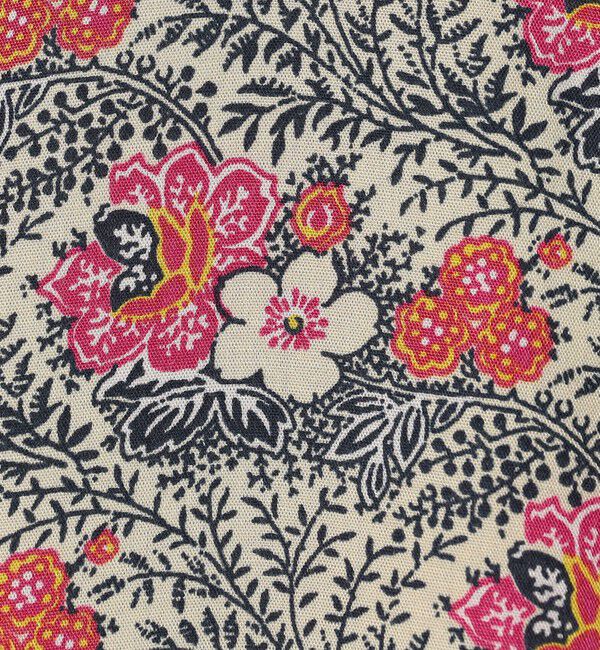 SOULEIADO「レーヨンプリント アシンメトリーフリルブラウス」|シャツ・ブラウス|