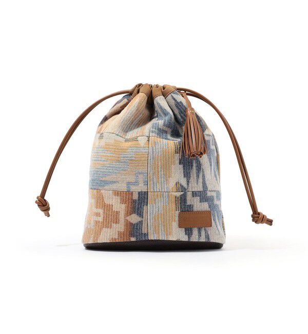 TOMORROWLAND GOODS「【別注】PENDLETON ウールブランケット ミニバッグ」|その他|66 ブルー系