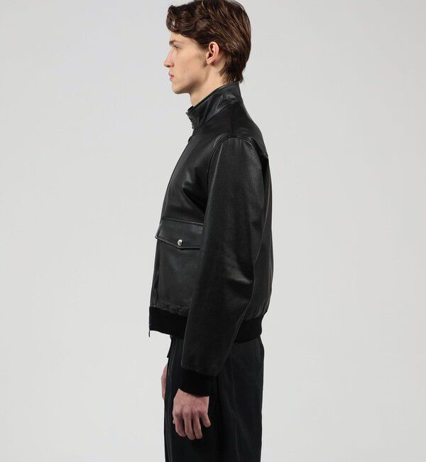 TOMORROWLAND MENS「【WEB先行予約・別注】EMMETI GREYSON カーフ ドライビングブルゾン」|ブルゾン・スタジャン|