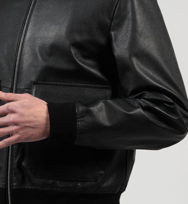 TOMORROWLAND MENS「【WEB先行予約・別注】EMMETI GREYSON カーフ ドライビングブルゾン」|ブルゾン・スタジャン|