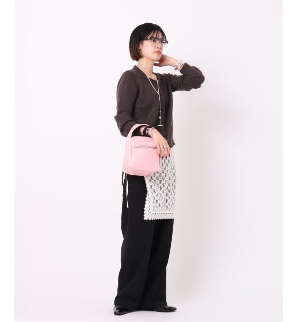  「【blancle/ ブランクレ】別注 S.LETHER Dice handle」|ハンドバッグ|