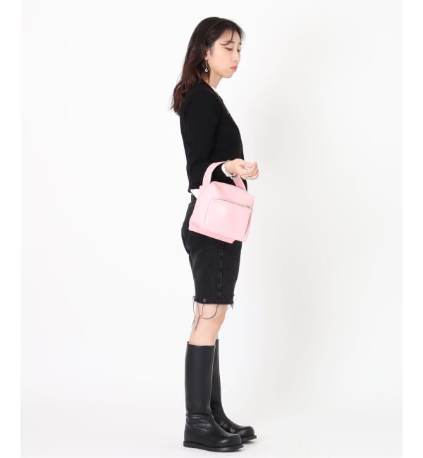  「【blancle/ ブランクレ】別注 S.LETHER Dice handle」|ハンドバッグ|