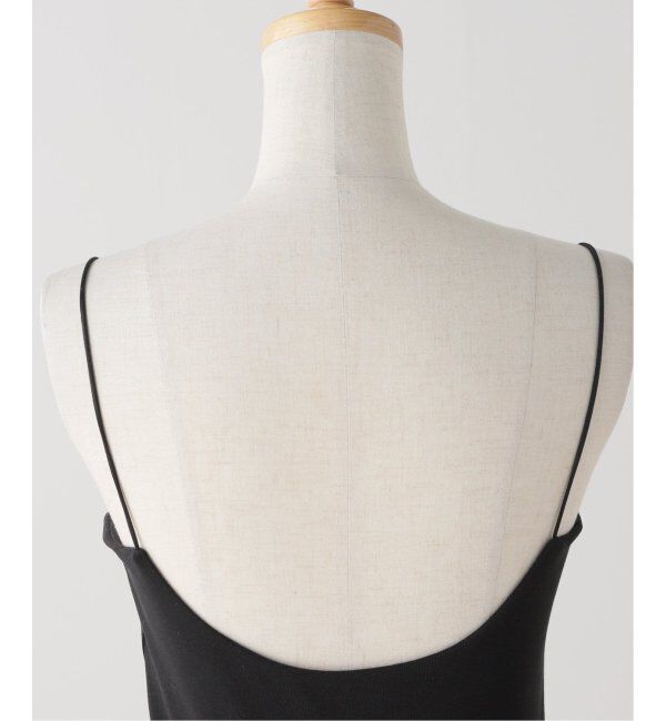 SLOBE IENA「《追加4》フライスパット付きキャミソール」|インナー|