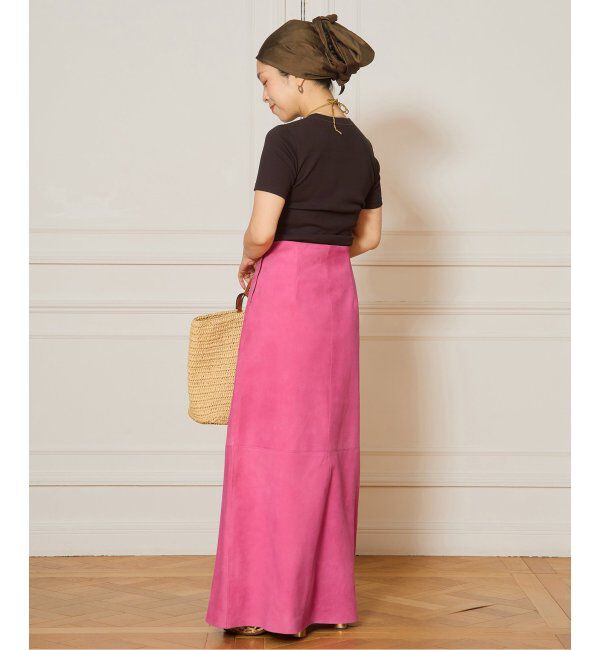 IENA LA BOUCLE「IENA LA BOUCLE ライトリブハーフスリーブプルオーバー」|Tシャツ・カットソー|