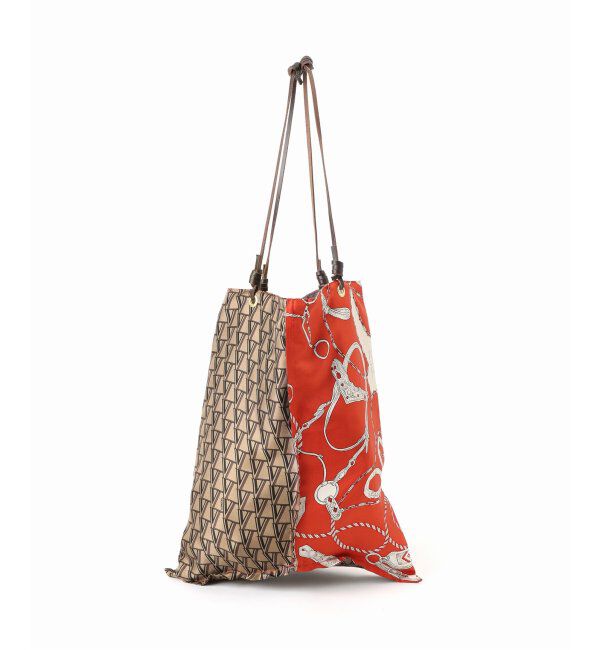 VERMEIL par iena「《追加》manipuri マニプリ Bag 別注Verロゴxネイティブビット」|トートバッグ|