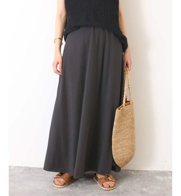 SLOBE IENA「《3サイズ展開/追加3》フィブリルマーメイドフレアスカート」|スカート|