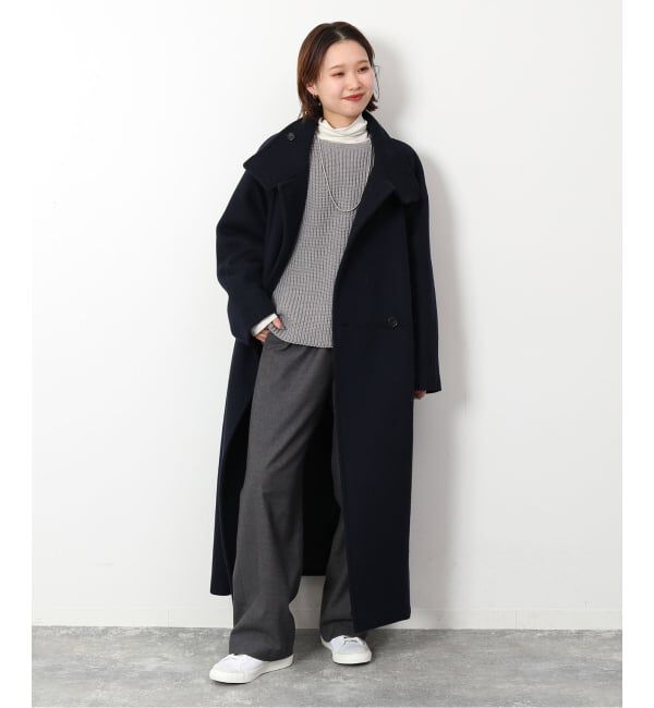 SLOBE IENA「《3サイズ展開/WEB限定/追加》ウール混ドロストイージースラックス」|スラックス|