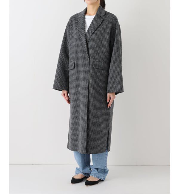 追加2》souple woolダブルフェイスチェスターコート（SLOBE IENA
