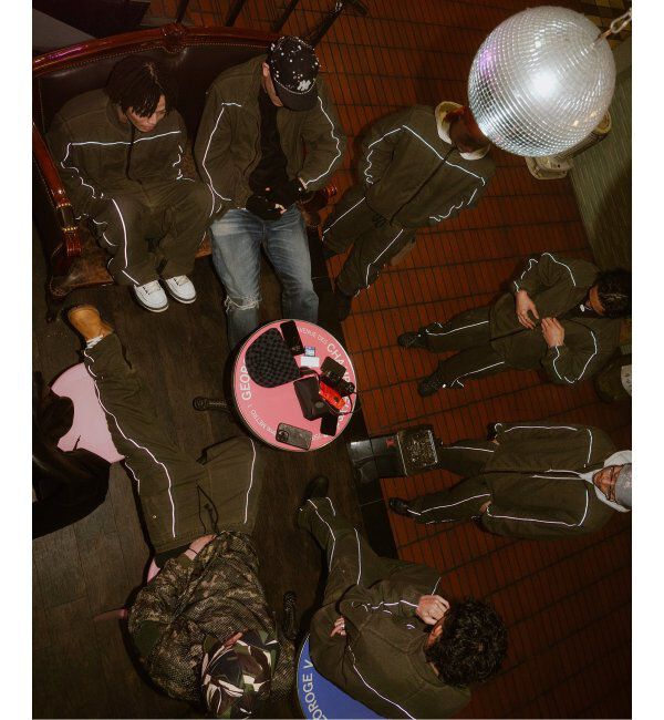 PULP「【VALLAD / バラッド】フェード トラック ジャケット」|ブルゾン・スタジャン|