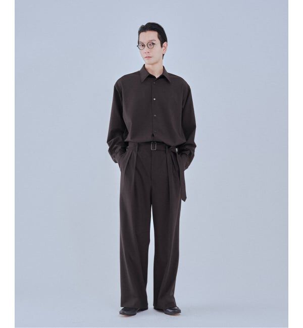 EDIFICE「《予約》2WAY トロピカル ベルテッド パンツ」|スラックス|