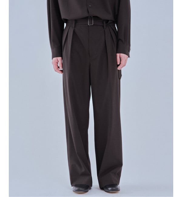 EDIFICE「《予約》2WAY トロピカル ベルテッド パンツ」|スラックス|