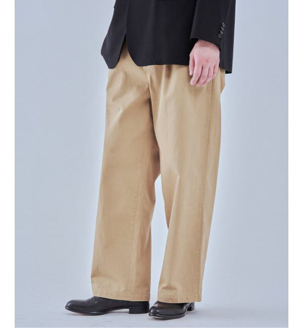 EDIFICE「《予約》ハイカウント ツイル チノパン」|チノ|