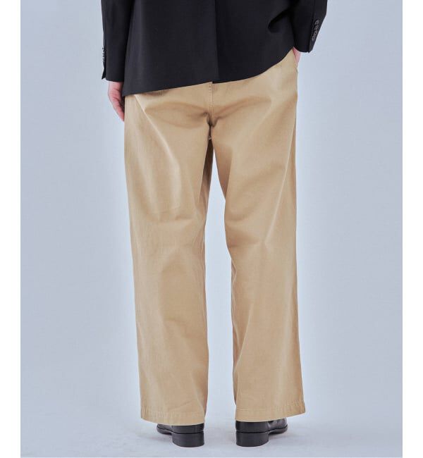 EDIFICE「《予約》ハイカウント ツイル チノパン」|チノ|