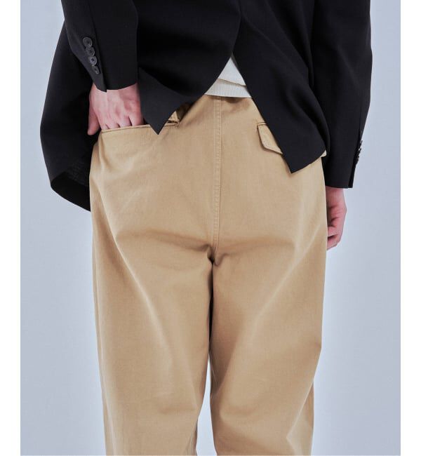 EDIFICE「《予約》ハイカウント ツイル チノパン」|チノ|