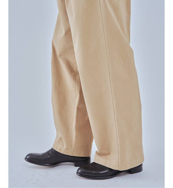 EDIFICE「《予約》ハイカウント ツイル チノパン」|チノ|
