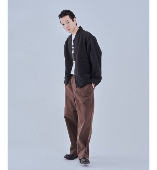 EDIFICE「《予約》ハイカウント ツイル チノパン」|チノ|