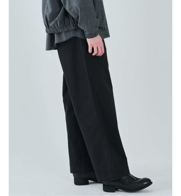 EDIFICE「《予約》ハイカウント ツイル チノパン」|チノ|