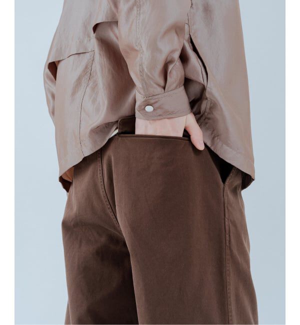 EDIFICE「《予約》ハイカウント ツイル チノパン」|チノ|