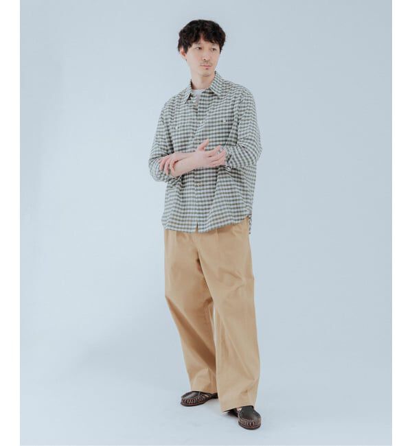 EDIFICE「《予約》ハイカウント ツイル チノパン」|チノ|