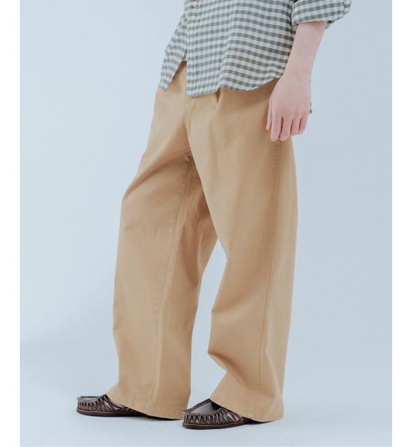 EDIFICE「《予約》ハイカウント ツイル チノパン」|チノ|