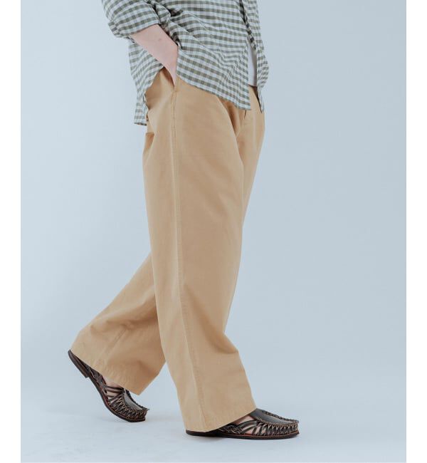 EDIFICE「《予約》ハイカウント ツイル チノパン」|チノ|