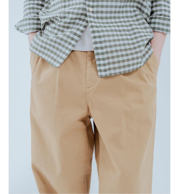 EDIFICE「《予約》ハイカウント ツイル チノパン」|チノ|