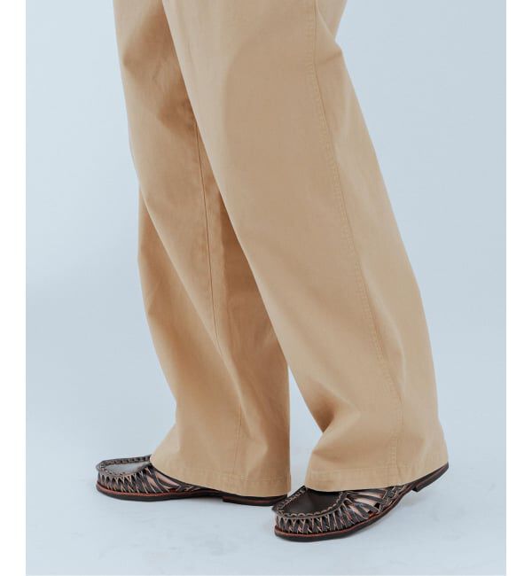 EDIFICE「《予約》ハイカウント ツイル チノパン」|チノ|
