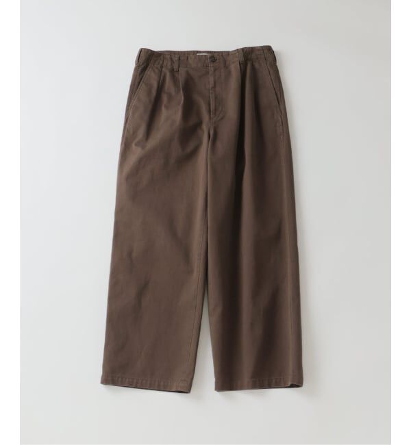 EDIFICE「《予約》ハイカウント ツイル チノパン」|チノ|