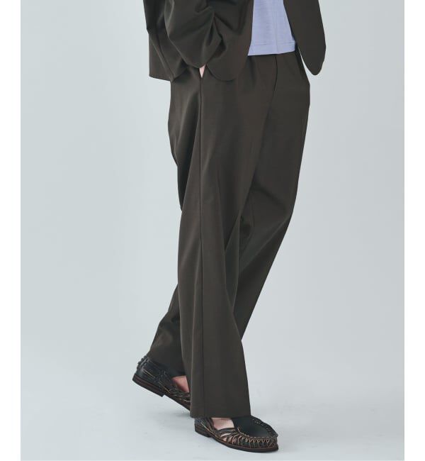 EDIFICE「《予約》Washable トロピカル イージーパンツ【セットアップ着用可】」|スラックス|