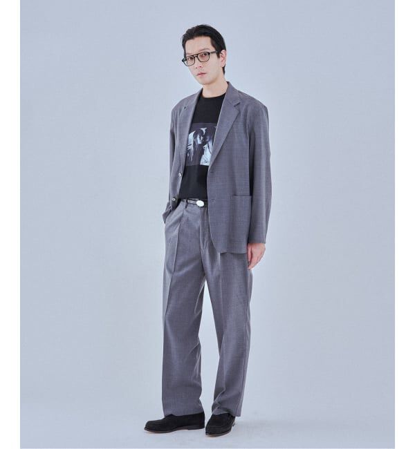 EDIFICE「《予約》Washable トロピカル イージーパンツ【セットアップ着用可】」|スラックス|