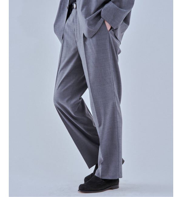 EDIFICE「《予約》Washable トロピカル イージーパンツ【セットアップ着用可】」|スラックス|