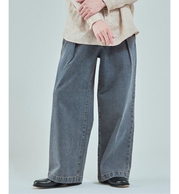 EDIFICE「《予約》LE JEAN DE EDIFICE ワイド デニム」|デニム|