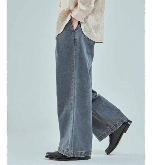 EDIFICE「《予約》LE JEAN DE EDIFICE ワイド デニム」|デニム|