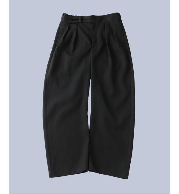 EDIFICE「《予約》MORE THAN コットン グルカパンツ」|その他|ブラック